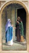 Benedito Calixto The Visitation of the Virgin to Saint Elizabeth oil painting reproduction
